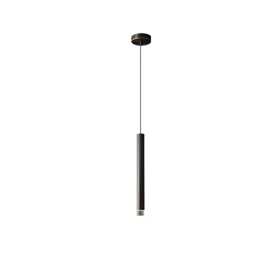 Cetheel Modern Minimalist Brass Plastic Pendant Light