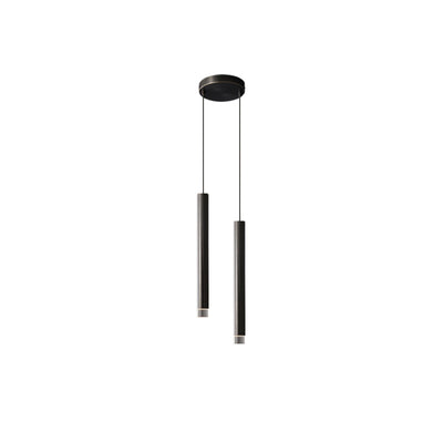 Cetheel Modern Minimalist Brass Plastic Pendant Light