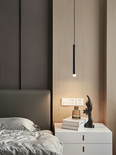 Cetheel Modern Minimalist Brass Plastic Pendant Light