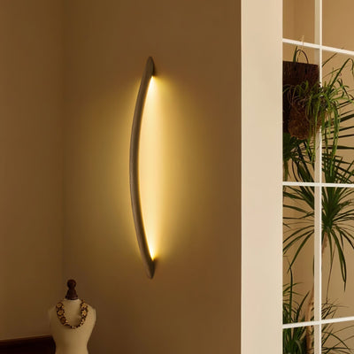 Evvinos Modern Minimalist Linear Wood Wall Light