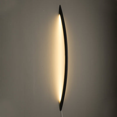 Evvinos Modern Minimalist Linear Wood Wall Light