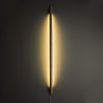 Evvinos Modern Minimalist Linear Wood Wall Light