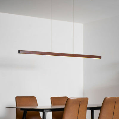 Calderwood Linear Wooden Pendant Light