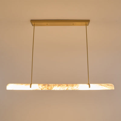 Ilraea Linear Alabaster Pendant