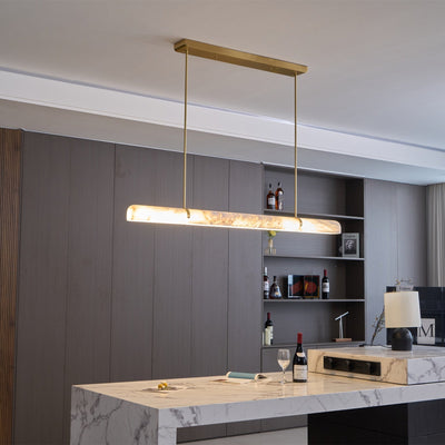 Ilraea Linear Alabaster Pendant