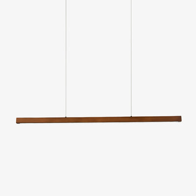 Rinalina Linear Minimalist Wood Pendant Light