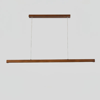 Rinalina Linear Minimalist Wood Pendant Light