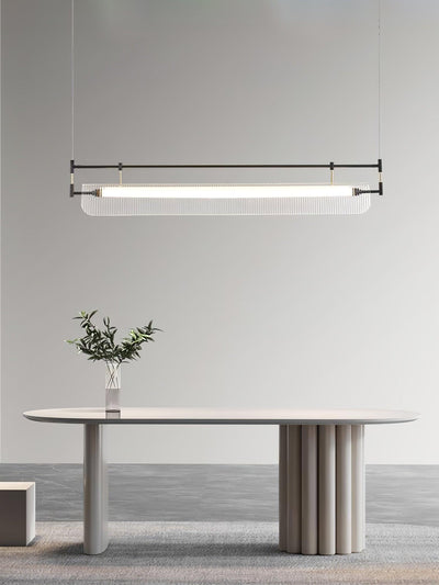 Meldo Chandelier Linear Strip Acrylic Long