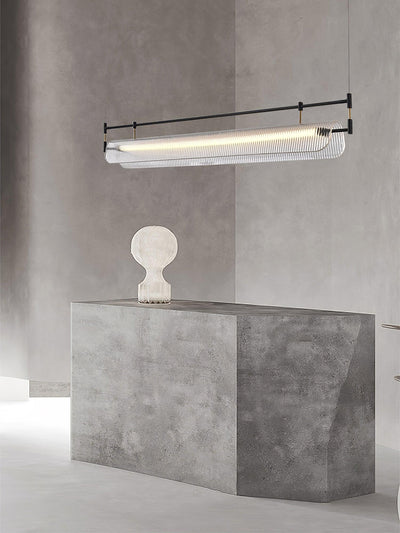 Meldo Chandelier Linear Strip Acrylic Long