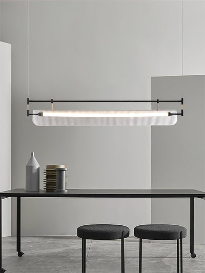 Meldo Chandelier Linear Strip Acrylic Long