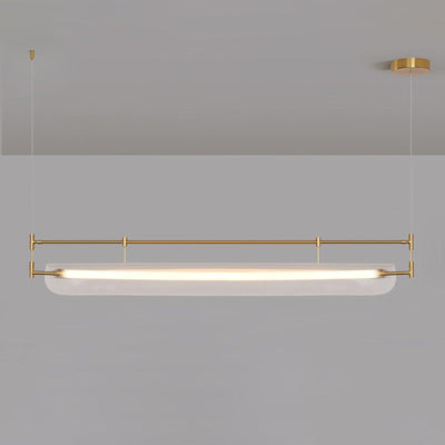 Meldo Chandelier Linear Strip Acrylic Long