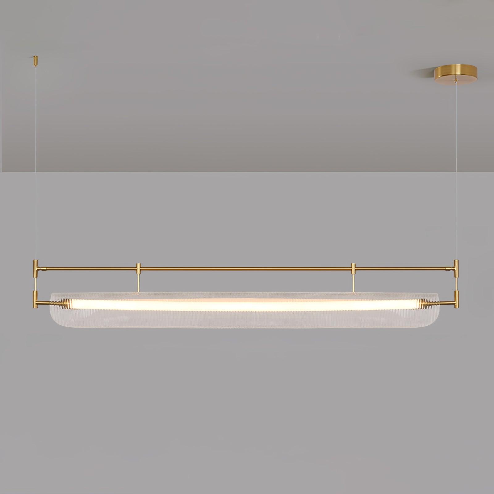 Meldo Chandelier Linear Strip Acrylic Long