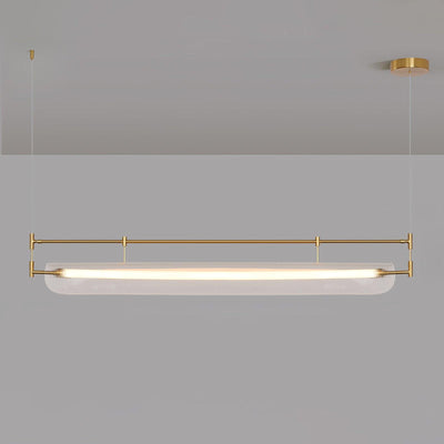 Meldo Chandelier Linear Strip Acrylic Long