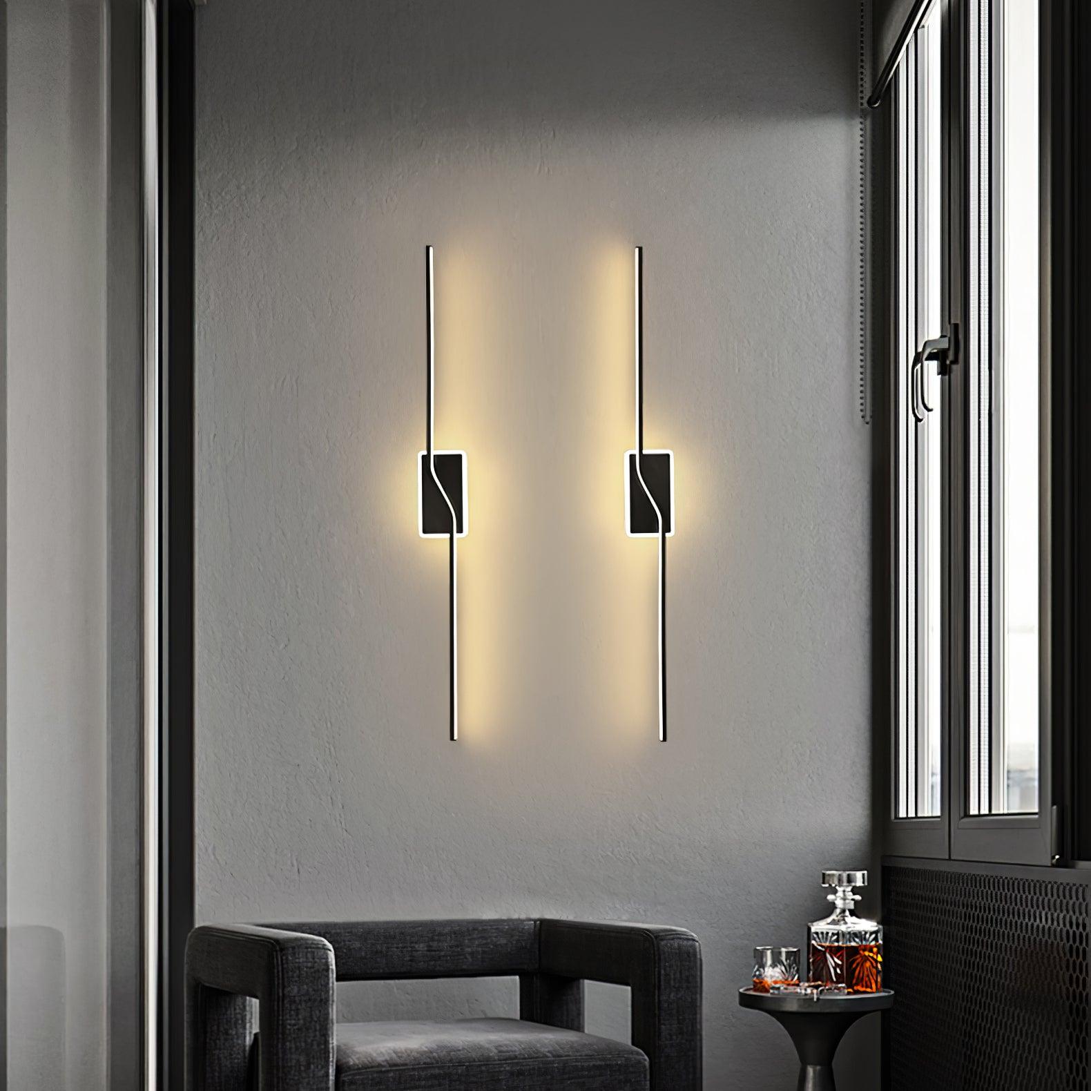 Cael Modern Minimalist Linear Strip Wall Light