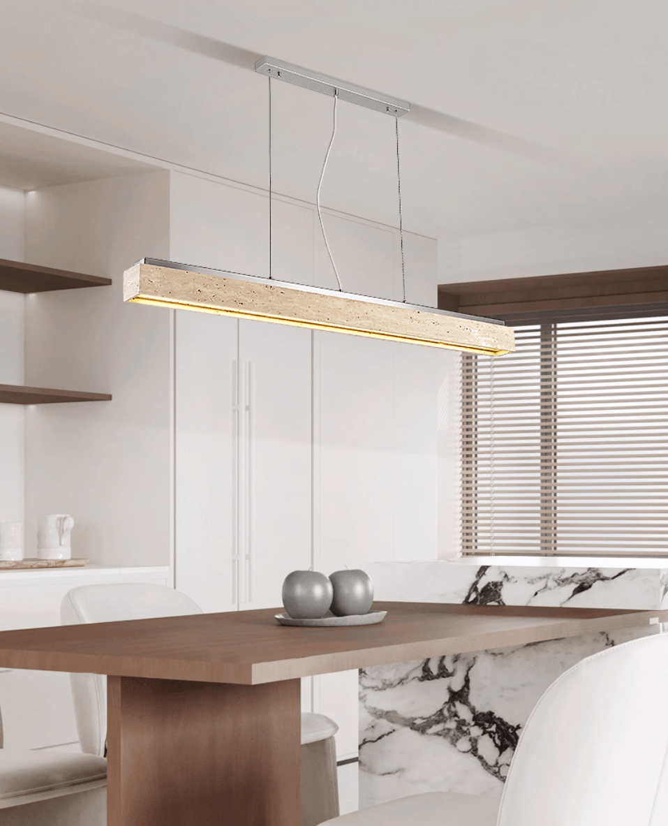 Tavalenne Travertine Suspension Pendant Light