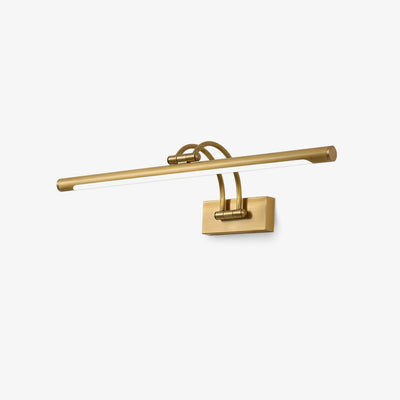 Solarielle Linear Vanity Brass Wall Light