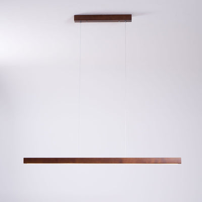 Rinalina Linear Minimalist Wood Pendant Light