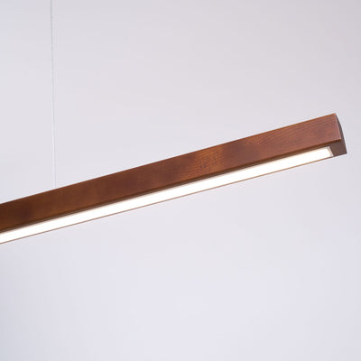 Calderwood Linear Wooden Pendant Light
