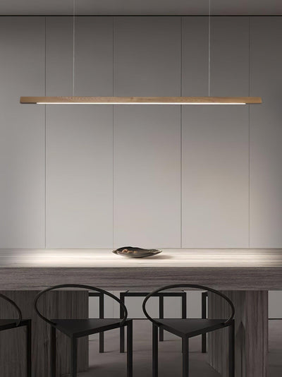 Calderwood Linear Wooden Pendant Light