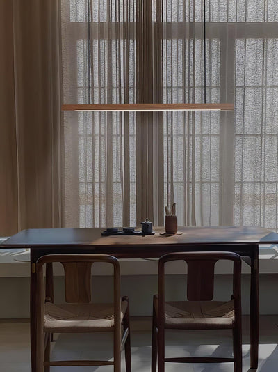 Calderwood Linear Wooden Pendant Light