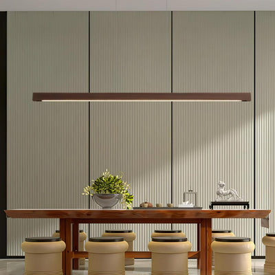 Calderwood Linear Wooden Pendant Light