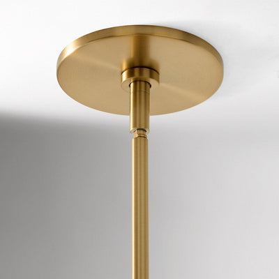 Linen Cone Linear Chandelier