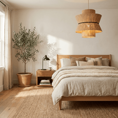 Raffia Pendant Lamp