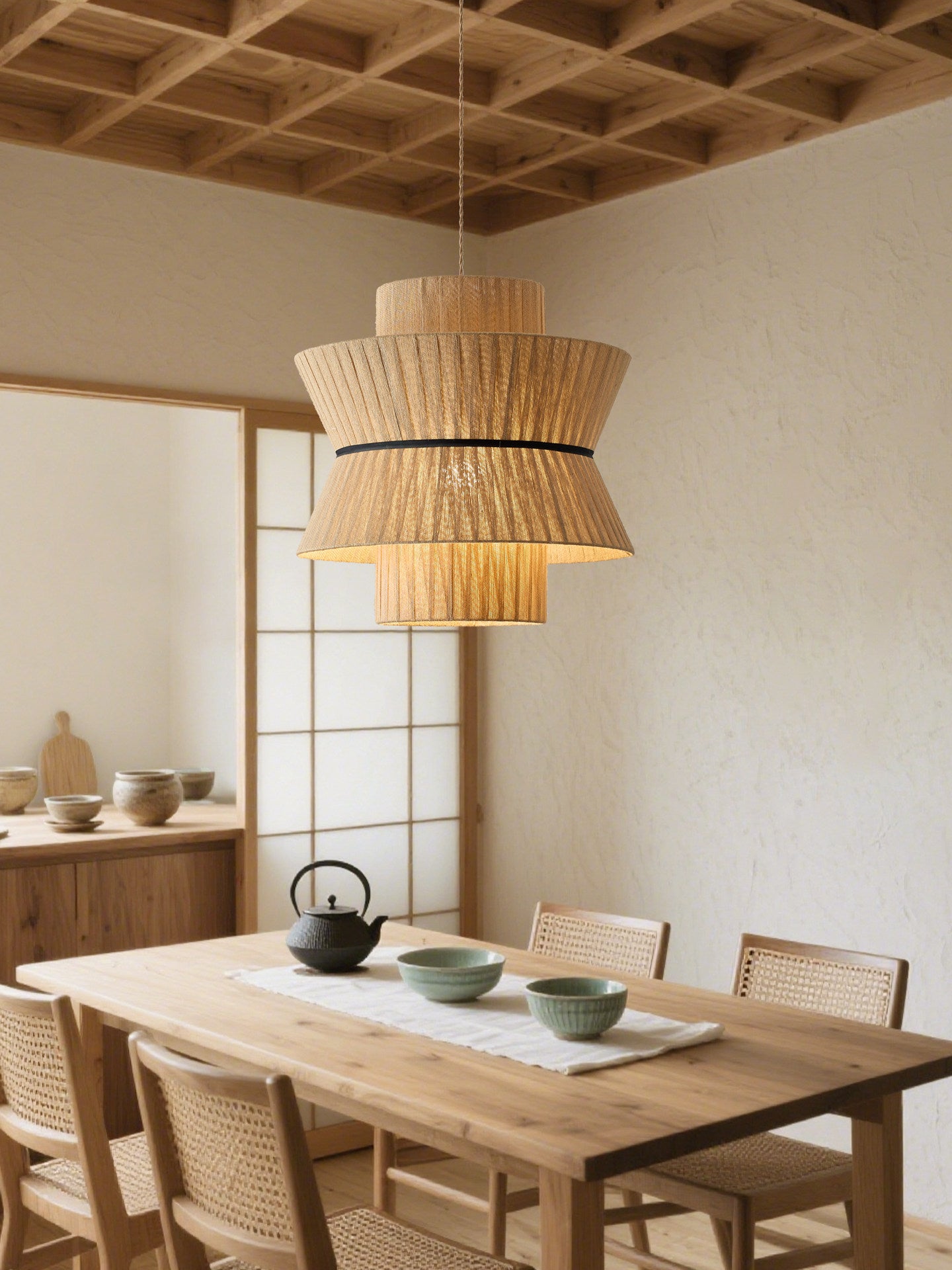 Raffia Pendant Lamp