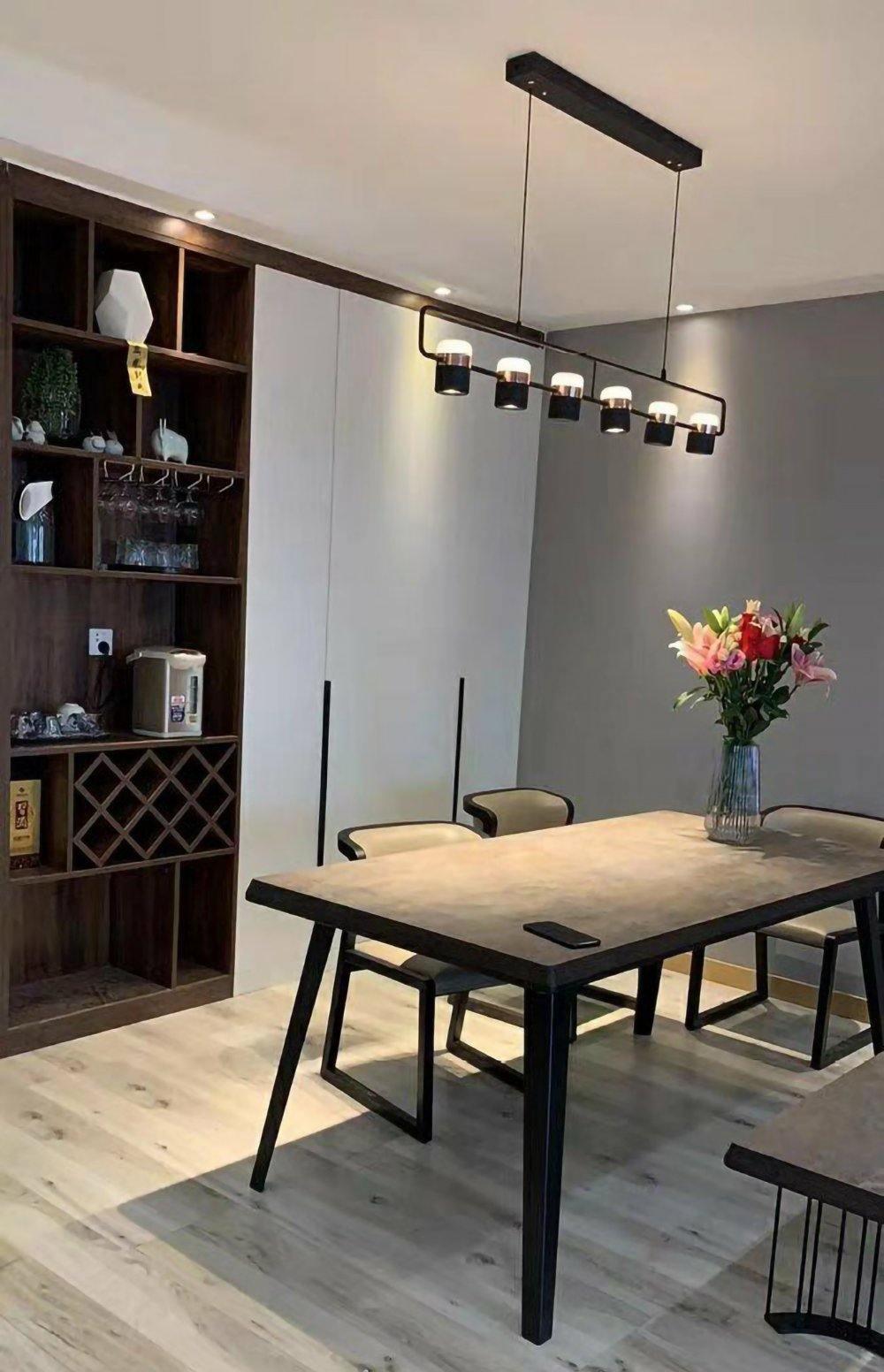 Lirael Pendant Lamp Adjustable Glass with Brass