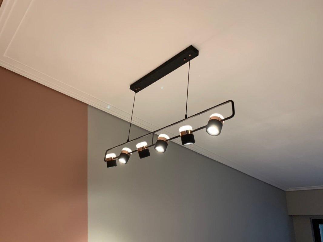 Lirael Pendant Lamp Adjustable Glass with Brass