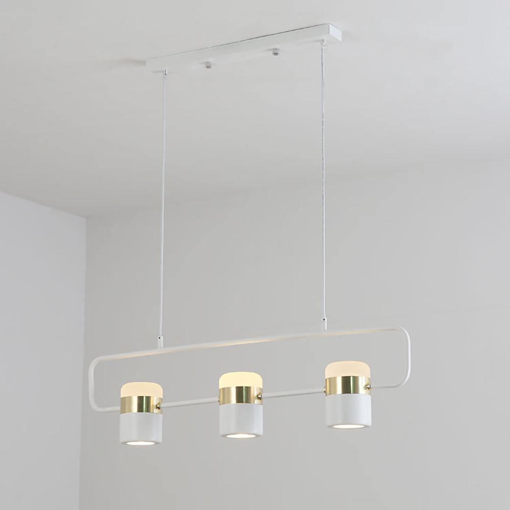 Lirael Pendant Lamp Adjustable Glass with Brass