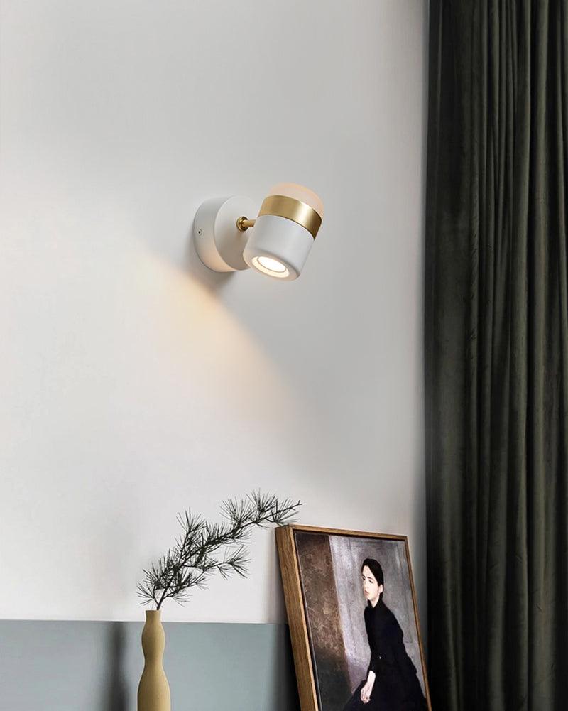 Liorinora Wall Lamp Black Glass Adjustable