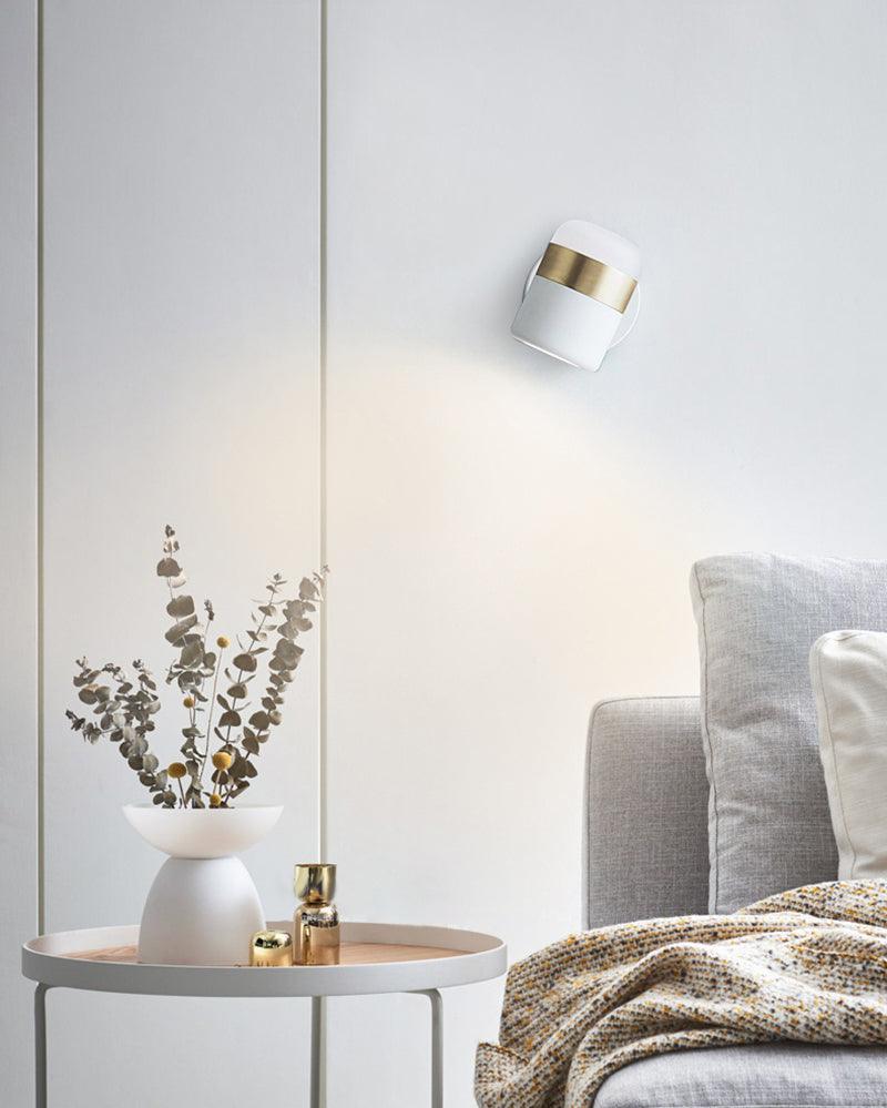 Liorinora Wall Lamp Black Glass Adjustable
