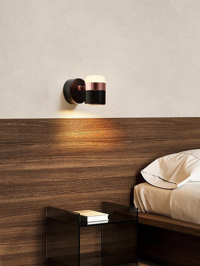 Liorinora Wall Lamp Black Glass Adjustable