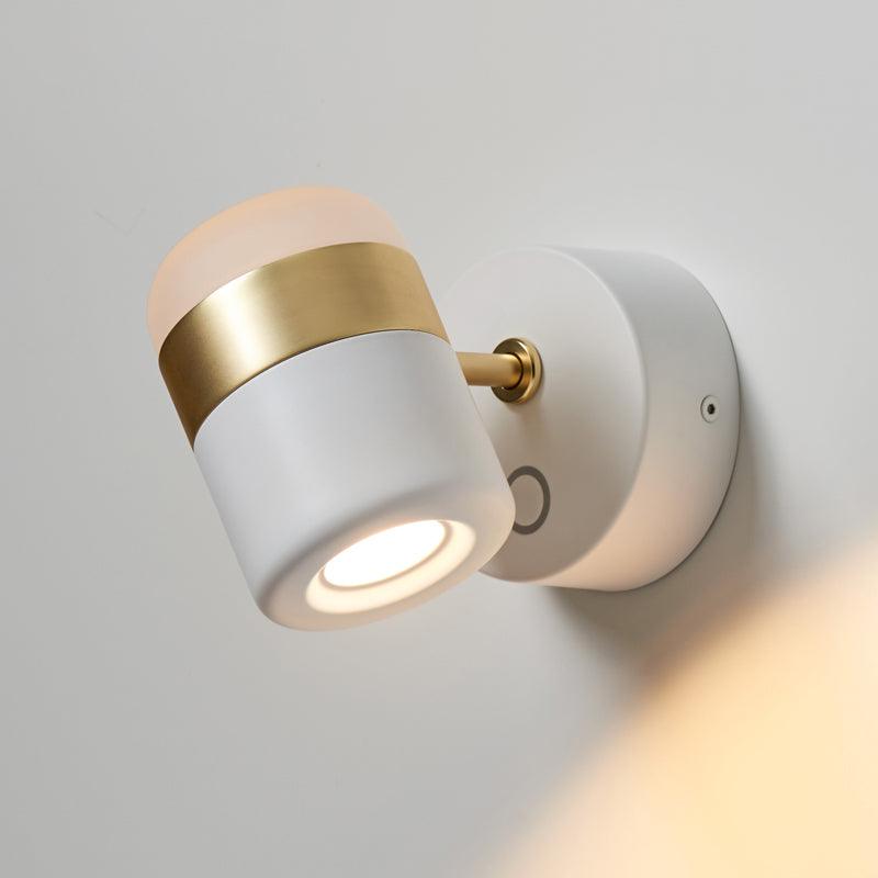 Liorinora Wall Lamp Black Glass Adjustable