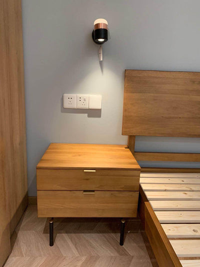 Liorinora Wall Lamp Black Glass Adjustable