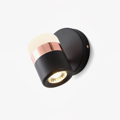Liorinora Wall Lamp Black Glass Adjustable