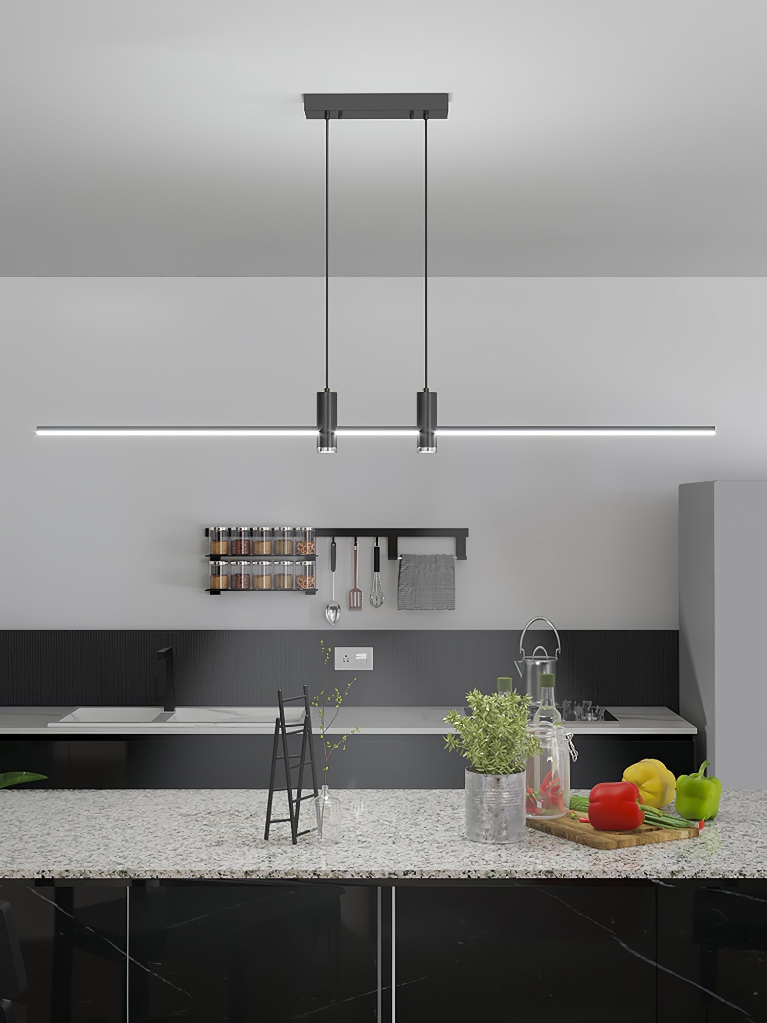 Auroaine Pendant Lamp Gold Minimalist for Dining