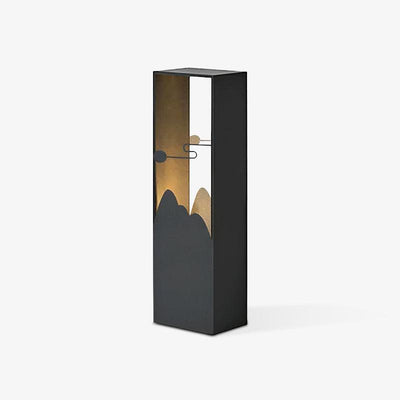 Zen Rustic Acrylic Outdoor Light