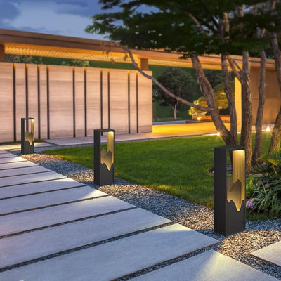 Zen Rustic Acrylic Outdoor Light