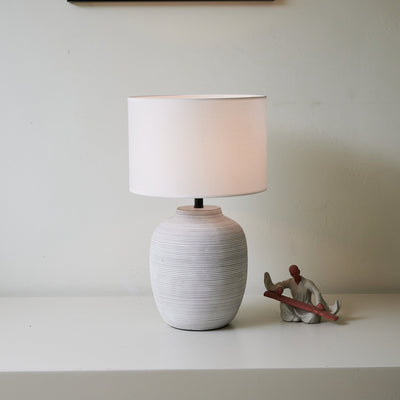 Edward Minimalist Ceramics Table Lamp