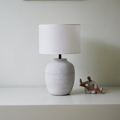 Edward Minimalist Ceramics Table Lamp