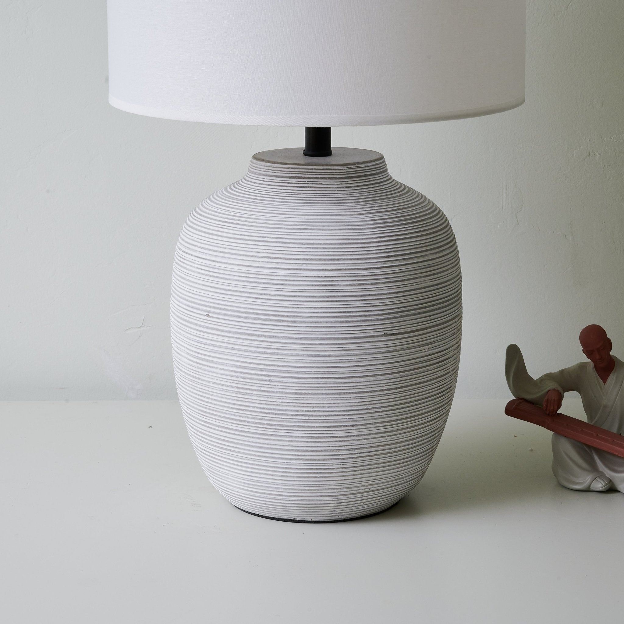 Edward Minimalist Ceramics Table Lamp