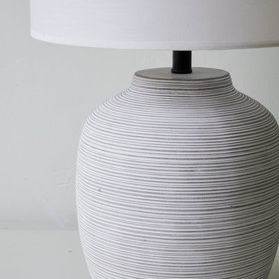 Edward Minimalist Ceramics Table Lamp