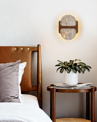 Seriaya Travertine Wall Light