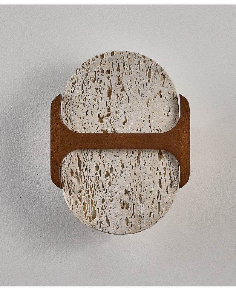 Seriaya Travertine Wall Light