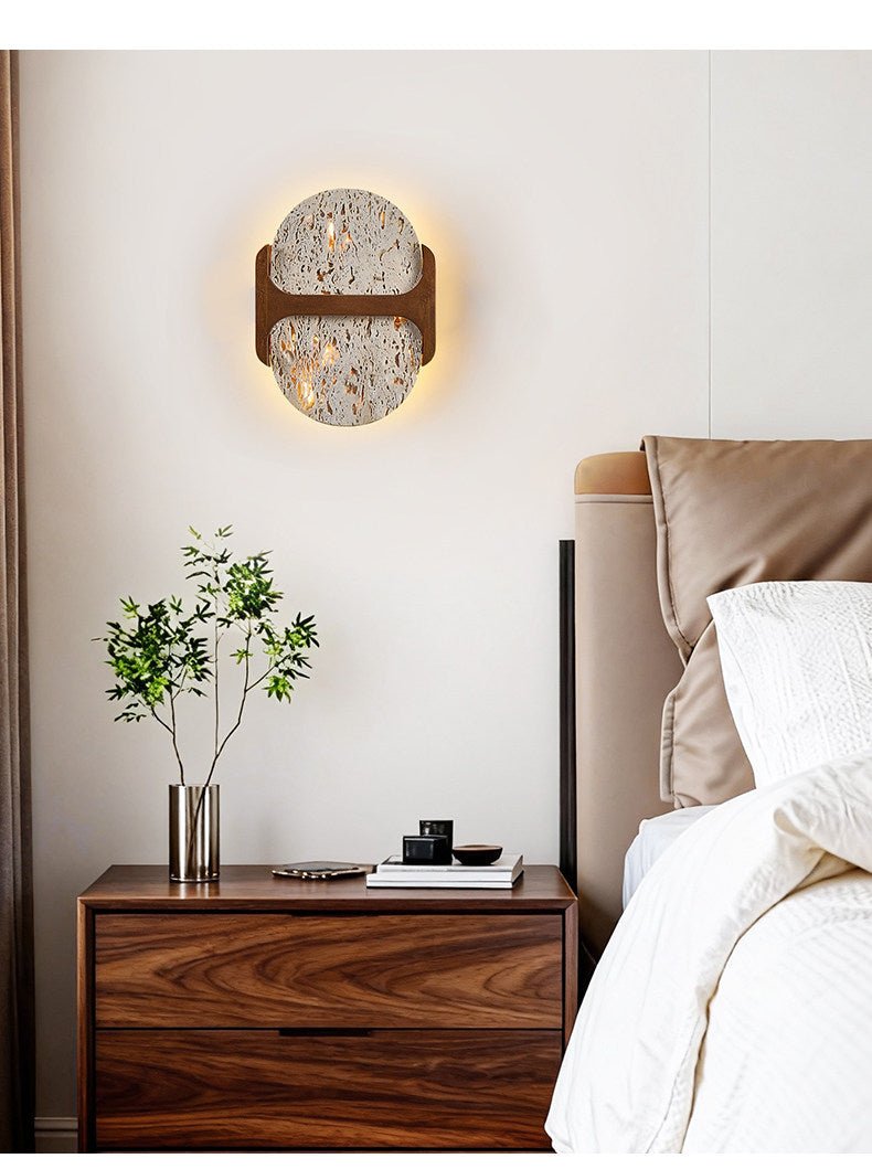 Seriaya Travertine Wall Light