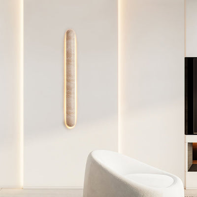 Aelius Travertine Wall Sconce