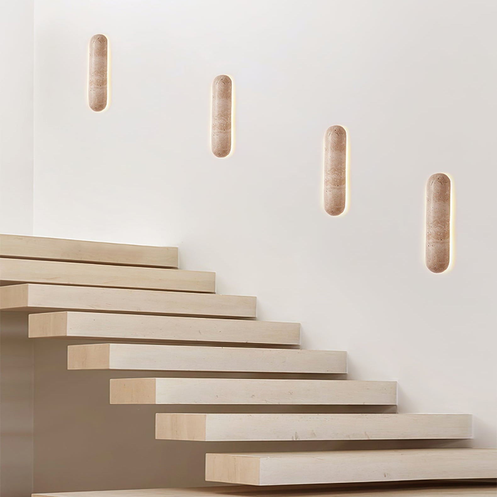 Aelius Travertine Wall Sconce