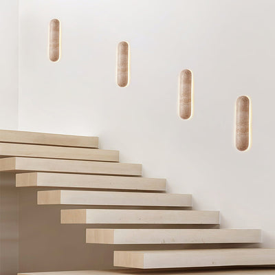 Aelius Travertine Wall Sconce